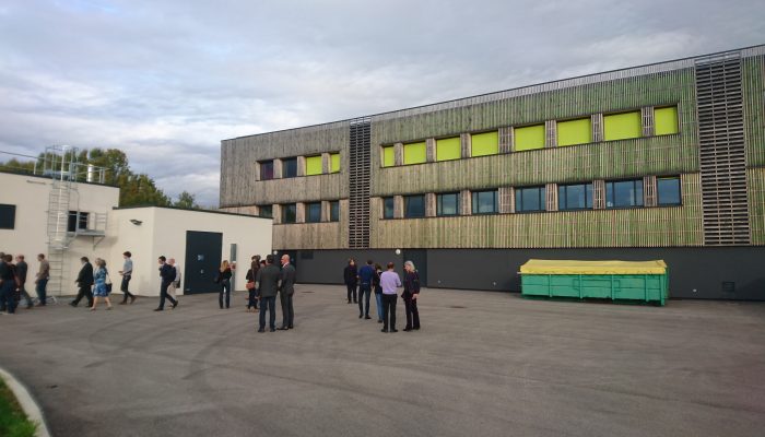 CBD2017 - Visite Grand DIJON - 006 Technopôle AGRONOV à Bretenière (21) - Réhabilitation de deux bâtiments de bureaux et extension pour l'accueil
